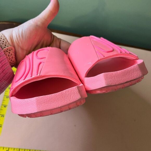 Jordan Pink Flip Flops SlidesโUS 8 CZ8027-600 LikeโNew - Picture 10 of 15